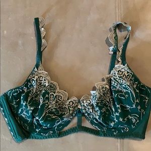 Free people forest green bra 34DD